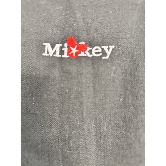 Disney Mickey Unlimited Minnie Mouse Black Jumper Overall Dress M Y2K - Picture 3 of 7